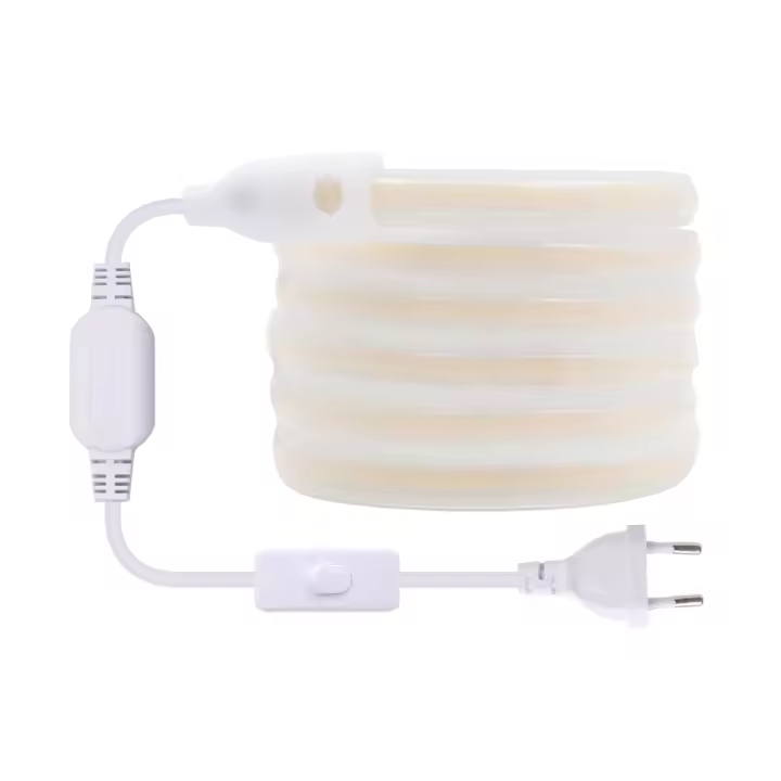 GAHADA Tira de Neón de Silicona Luz de Barra COB Suave Impermeable Flexible 288 LEDs/m Enchufe EU - 1