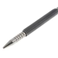 Juego de clavos sin martillo de doble cabeza, perforador de agujeros centrales, herramienta de resorte de pasador de puerta, broca de marcado con resorte de Metal, carpintería - details 3