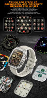 Reloj mujer inteligente Fitness exterior deporte Bluetooth llamada Seguimiento GPS hombre ritmo cardíaco Reloj de presión arterial - details 12