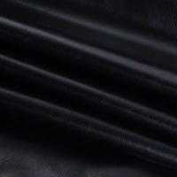 Cadena de diamantes de imitación de cuero PU para mujer, vestido a la cadera envuelto con correas, manga fina, temperamento Sexy, otoño e invierno, 2024 - details 6