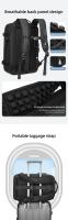 Mochila de Viaje para Hombres Capacidad Extra Grande 17 Pulgadas Paquete Comprimido de Vacío - details 6