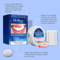 Mejora la estética de la sonrisa, conjunto de dientes cosméticos de dentadura de material cómodo - details 5