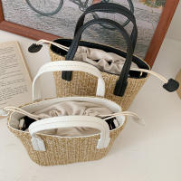 Diseño de bolso bolso de mujer bolso de paja nuevo bolso de playa de verano bolso tejido de moda bolso de mensajero - details 26
