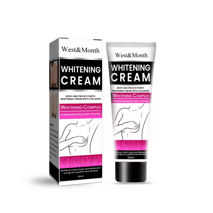 Crema blanqueadora para rodilla, nalga, interior del muslo, lejía, elimina la melanina, opacidad, desvanece las manchas oscuras, crema nutritiva para iluminar las axilas - 1