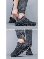 Zapatos deportivos para correr de gran tamaño para hombres de primavera y verano zapatos casuales ultraligeros que absorben los golpes de la aptitud del rebote del comercio exterior de los hombres - details 35