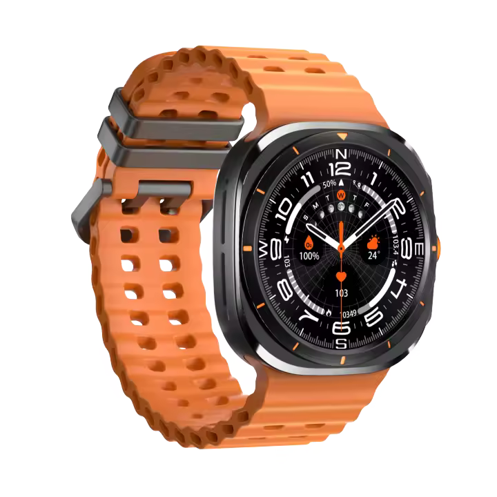 El nuevo reloj inteligente QS-7TF con correa de silicona de aleación de diseño tiene una batería de larga duración y funciones completas. - 1
