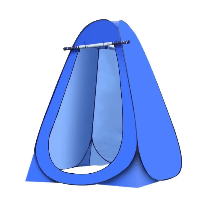 Inodoro portátil para acampar al aire libre, ducha, baño, cambio de ropa, cubierta, tienda de campaña cálida para pesca - 1