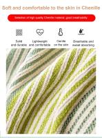 Cubierta de sofá de todo el año con towel de Chenille cubierta completa para sala de estar anti-rasguños de gato - details 5