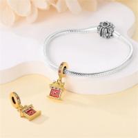 Abalorios de Danza de León y Gato de Sello de Plata Esterlina S925 100% Auténticos para Pulsera DIY de 3mm Joyería de Moda para Mujeres Regalo con Piedra de Zirconia - details 28