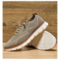Zapatos ligeros para caminar para hombre, Zapatillas de malla transpirables, informales, para exteriores - details 4
