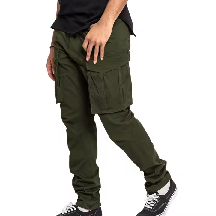Pantalones cargo de primavera y verano para hombre, pantalones informales para hombre - 1