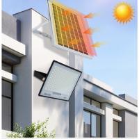 Lámpara Solar De 300W Para Exteriores, Focos Impermeables, Luces Solares Con Control Remoto, Reflector De Pared - details 7