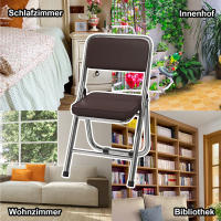 Rcynview Silla Plegable  Versátil y Cómoda para Cocina, Interior, Exterior, Sala de Conferencias - details 4