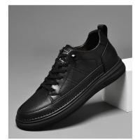 Primavera otoño zapatos de aumento interior para hombres zapatos deportivos casuales de cuero zapatos invisibles de aumento de altura hombres elevador deportivo 8CM - details 11
