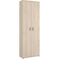 Armario Multiusos 6 estantes, Madera de ingeniería, Blanco, 61x190x35cm - details 4