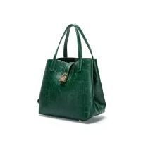 CHHC bolso de mano de las mujeres de la moda de lujo bolsa de cubo de gran capacidad elemento de la letra en relieve bolsa de la compra de las mujeres - details 16