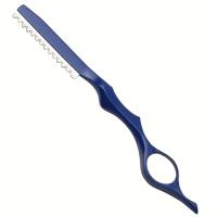 Navaja de Afeitar Profesional para Cabello con Hoja de Aluminio de Aviación 1Pcs Cuchillo de Peluquería para Salón Cortador de Cabello C0001A - details 1