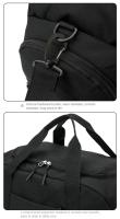 Bolsa de equipaje seca y húmeda separada con compartimento para zapatos independiente, bolso de lona de viaje, entrenamiento, Fitness, deportes, gimnasio, bolsa de Yoga - details 9