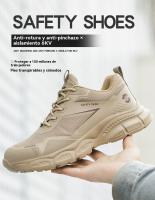 Zapatos de Seguridad Inflexibles Punta de Acero Botas de Trabajo Anti-Golpes y Anti-Pinchazos - details 5