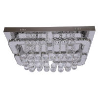 Lámpara de araña de cristal con mando a distancia, 60x40x30 cm, decoración LED, lámpara de techo para 30 metros cuadrados - details 5