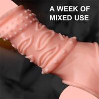 Leten Extender para hombres, anillo de manga de ampliación reutilizable, retardante de eyaculación, juguete sexual para adultos, productos íntimos - details 18