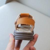 Sandalias de verano para bebés, zapatos de playa para niños, moda clásica, Punta hueca, antipatadas, sandalias transpirables para niños pequeños, jardín de infantes - details 16