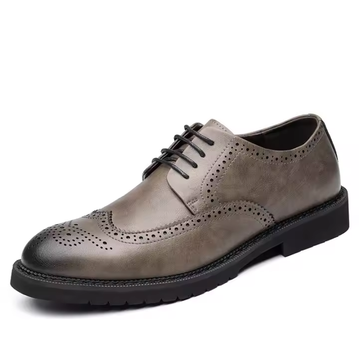 Zapatos Oxford clásicos para Hombres, zapatos formales de negocios - 1