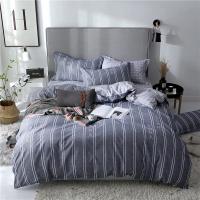 Funda de Edredón con Patrón Geométrico 220x240 y Funda de Almohada 200x200 Estilo Minimalista Gris para Ropa de Cama - details 1