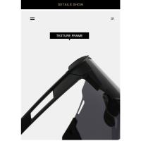 Nuevas gafas de sol de gran tamaño para exteriores, gafas de sol deportivas para correr, a prueba de viento, arena, ultravioleta, gafas de montañismo, gafas de sol para ciclismo - details 1
