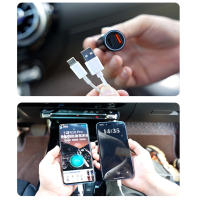 Rastreador GPS Universal OBD para iPhone, iPad, localizador GPS antipérdida para coche, App Find My, localizador de encendedor de cigarrillos, carga rápida de 20W - details 12