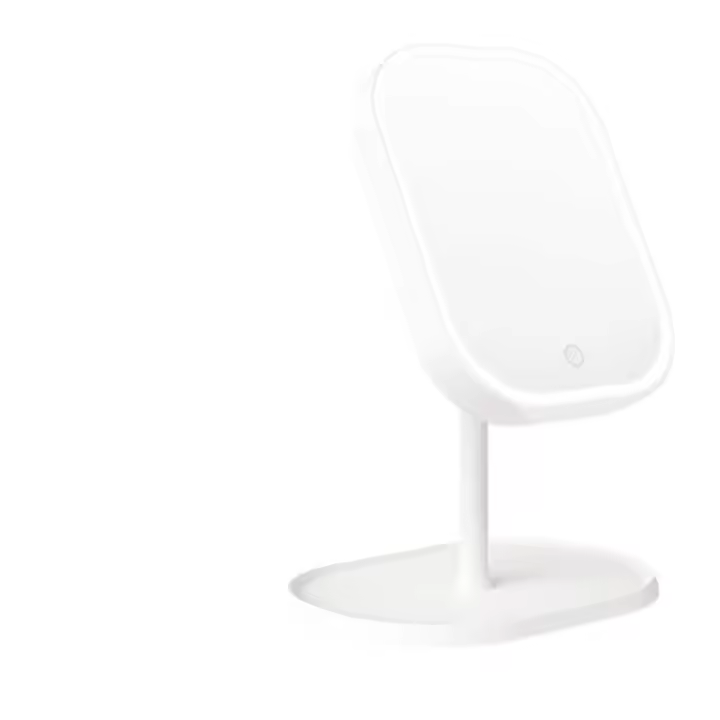 Espejo de Maquillaje con Luz LED, Espejo de Maquillaje Táctil, Ultra Alta Definición, USB, Cosmético Plegable - 1
