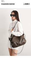 Bolso Cruzado de Gran Capacidad Diseño Plisado en Forma de Cordón Método de Espalda Múltiple - details 11