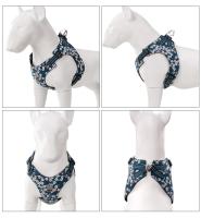 Truelove-arnés Floral para mascota, chaleco para perro, cadena para caminar, pequeño, mediano, cachorro, gato, estampado de algodón, TLH1912 - details 10