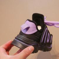 Zapatos informales antideslizantes para niños y niñas, zapatillas deportivas versátiles y elegantes, de fondo suave, estilo coreano, a la moda, novedad de invierno, 2024 - details 6