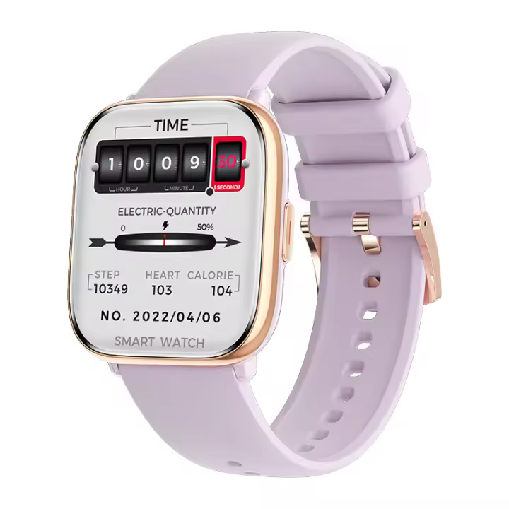 Reloj inteligente AMOLED 2024 para mujer y niña, pantalla completamente táctil, notificaciones de WhatsApp, Bluetooth, llamada, regalos exquisitos, 390x450 - 1