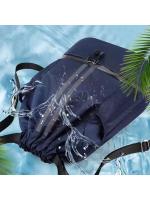 Bolsa de Gimnasio Plegable Impermeable Mochila de Fitness con Bolsillo de Cordon - details 2