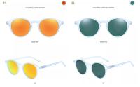 Gafas de Sol Retro Circulares Polarizadas para Hombres Deportes y Moda - details 7
