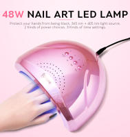 Lámpara LED UV para Arte de Uñas KADS 48W Secador de Esmalte de Gel Profesional Herramientas de Manicura Adecuado para Uso en Casa - details 0