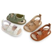 Sandalias De Verano Para Bebé Meckior Zapatos Para Niños Y Niñas Cuero PU Suela De Goma Antideslizante Primera Zapatilla Unisex 0-18M - details 1