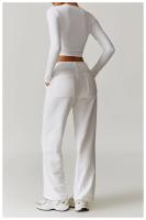 Camiseta de Yoga de Manga Larga Comodidad Deportiva al Aire Libre Secado Rápido Elástico - details 10