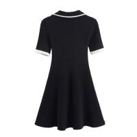 Vestido acanalado con botones de metal elegante a la moda para mujer nuevo estilo 4770/154/084 - details 4