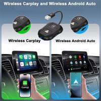 Adaptador inalámbrico 2 en 1 para CarPlay y Android, Dongle inalámbrico para Carplay con cable y Android (blanco) - details 4