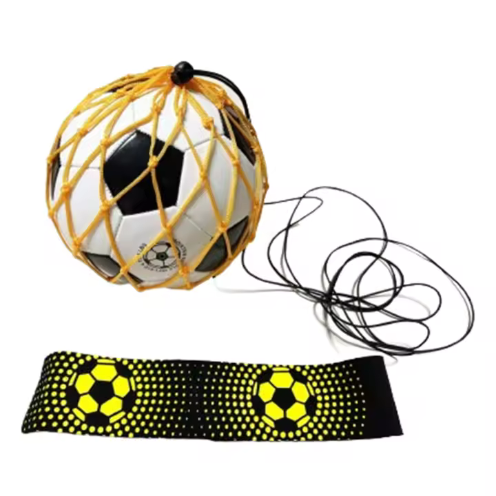 Cinturón elástico Entrenamiento de fútbol bolsa de red para malabares malla para patadas equipo de entrenamiento de fútbol bolsillo de red duradero cinturón de entrenamiento de fútbol - 1