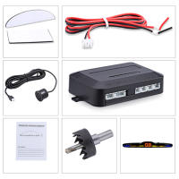 Kit de Sensor de estacionamiento de Radar múltiple, sistema de pantalla LED Parktronic, asistente de Detector de Monitor de respaldo, Sensor de Radar 4/6/8 - details 2