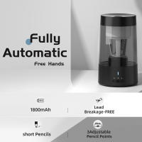 Afilador De Lápices Eléctrico Automático Portátil Recargable Para Lápices De 6-8mm Soporta Hexagonales Triangulares Y Redondas - details 16
