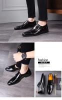 Venta caliente de los zapatos ocasionales de cuero de los hombres del vestido de la moda de la calidad en China - details 1