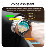 Reloj inteligente AMOLED para hombre y mujer,1.53 inch AMOLED Full circle touch screen  pulsera deportiva con llamadas bluetooth, NFC, brújula, seguimiento GPS, control del azúcar en la sangre,Professional Waterproof,compatible con Apple y Samsung 2024 - details 18