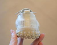 Calcetines de punto ligeros de malla para niños y niñas, suela de neumático transpirable, zapatos antideslizantes para niños - details 15