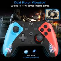 Mando inalámbrico Compatible con Switch, Gamepad Bluetooth para Android, iOS, PC, Joystick - details 2