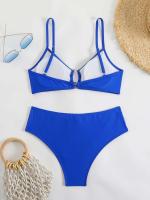 Bikini sexy, traje de baño de dos piezas, conjunto de bikini de cintura alta, traje de baño para mujer con realce, ropa de playa 2025 - details 3